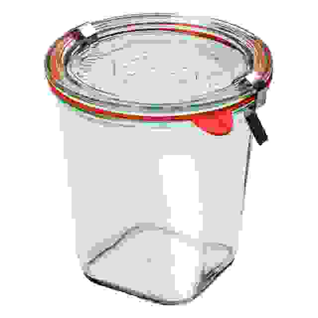 Zavařovací sklenice WECK Quadro 545 ml, set 6 ks