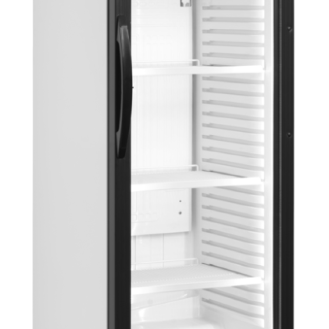 Chladicí skříň prosklené dveře TEFCOLD CEV 425 CP 2 LED