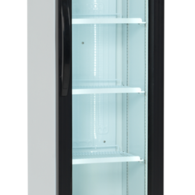 Chladicí skříň prosklené dveře TEFCOLD FSC 175H