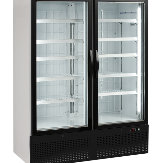 Mrazicí skříň prosklené křídlové dveře TEFCOLD NF 5000 G