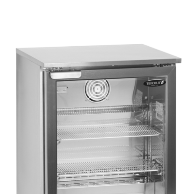 Mrazicí skříň prosklené dveře TEFCOLD GF 200 VSG