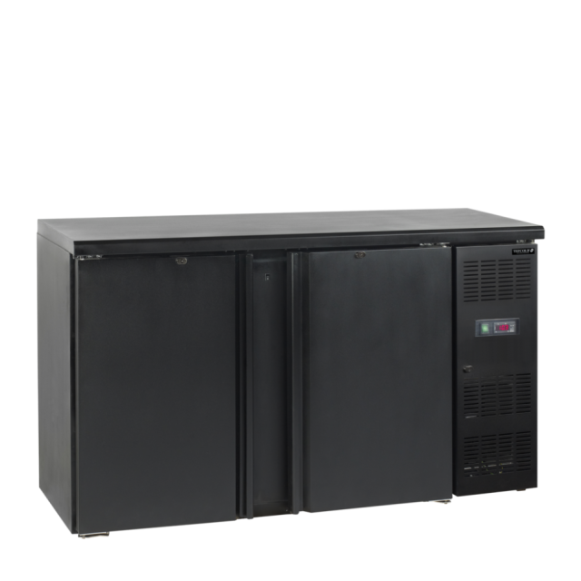 Minibar, plné křídlové dveře, černá TEFCOLD CBC 210