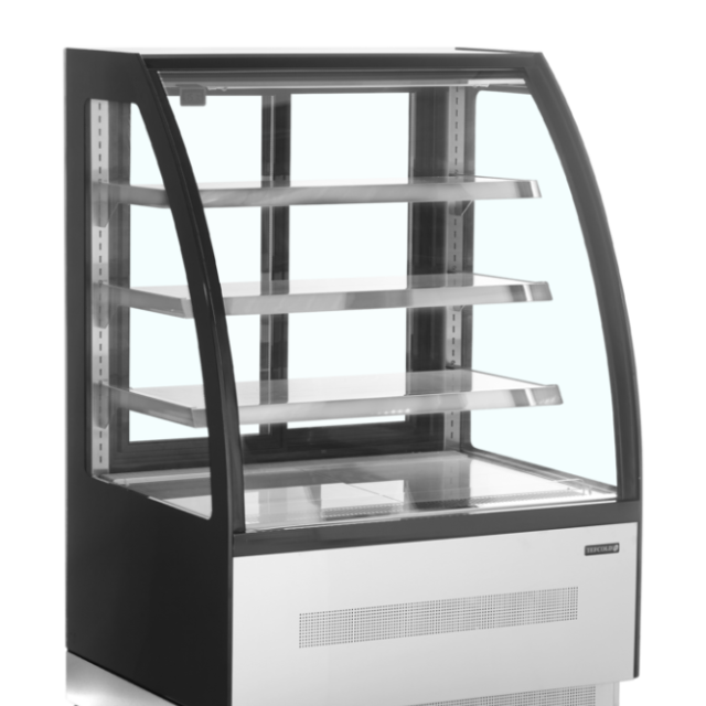 Chladicí vitrína cukrářská černá TEFCOLD LPD 900 C Black