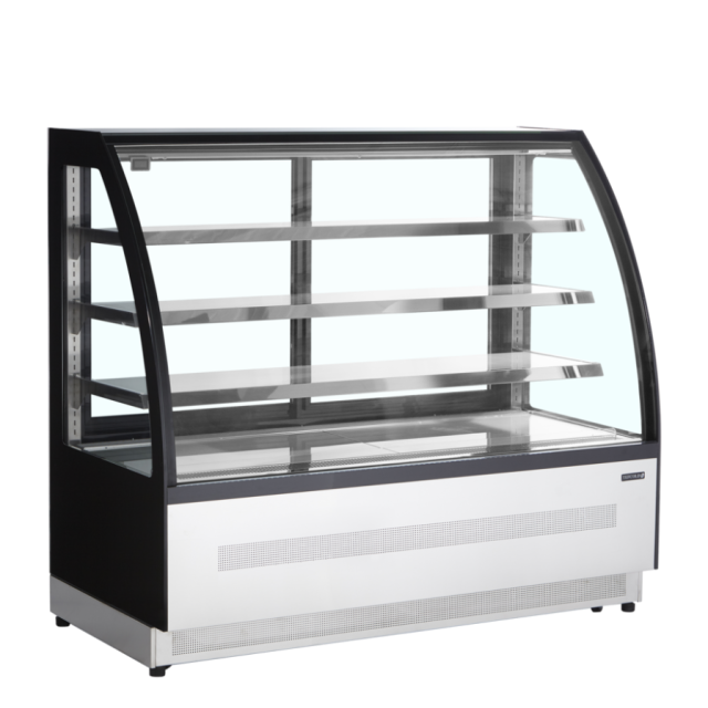 Chladicí vitrína cukrářská černá TEFCOLD LPD 1500 C Black
