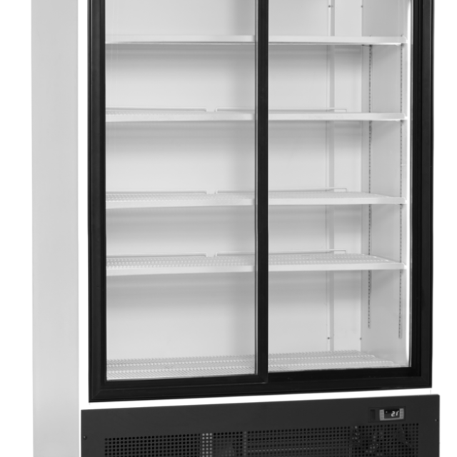 Chladicí skříň prosklené dveře TEFCOLD FS 1202 S