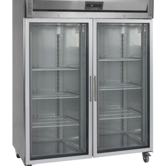 Chladicí skříň prosklené dveře GN2/1 TEFCOLD RK 1420 G