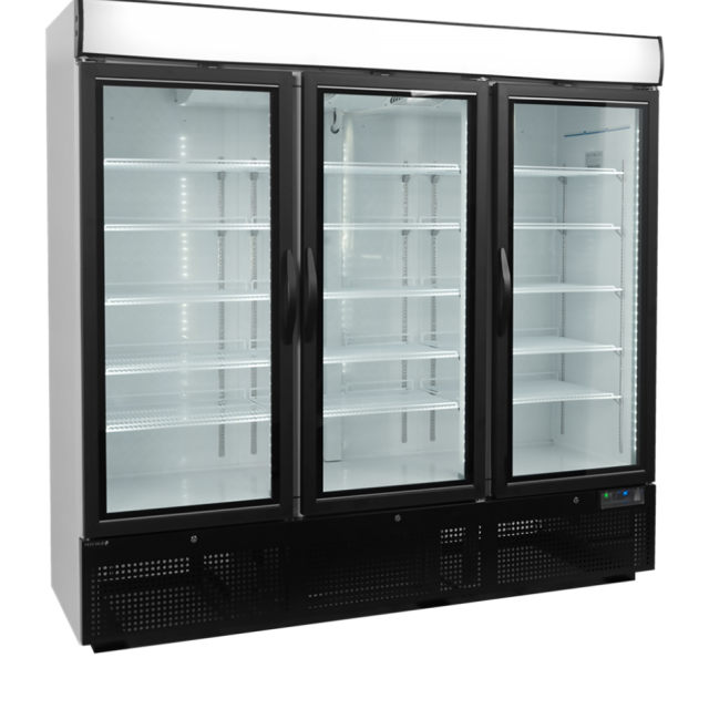 Mrazicí skříň prosklené křídlové dveře TEFCOLD NF 7500 G