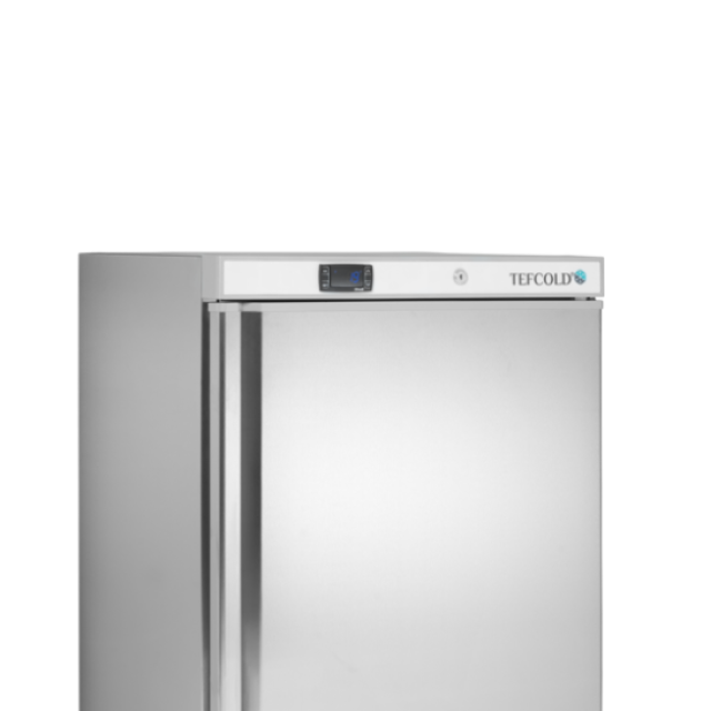 Mrazicí skříň plné dveře, nerez TEFCOLD UF 200 S