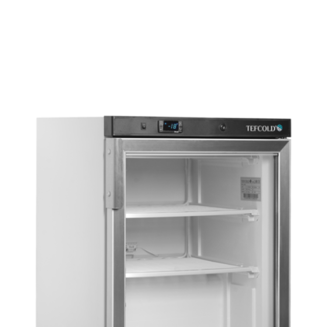 Mrazicí skříň prosklené dveře, bílá TEFCOLD UF 200 G