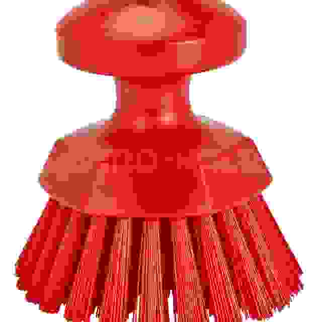 Kartáč ruční kulatý 11cm T/červený 38854