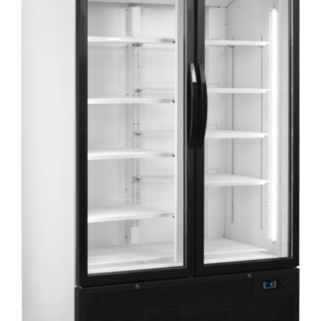 Chladicí skříň prosklené dveře TEFCOLD FS 1202 H