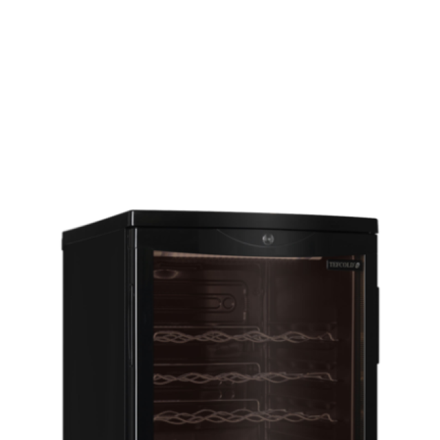 Chladicí skříň vhodná pro chlazení vína TEFCOLD SC 85 BLACK