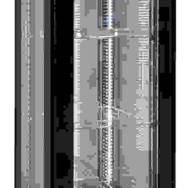 Chladicí vitrína cukrářská obslužná, černá NORDline RT 400L-2 Black