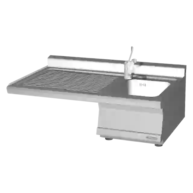 Pracovní modul 1x dřez 29x35 + odkapávací plocha levá 60x55 