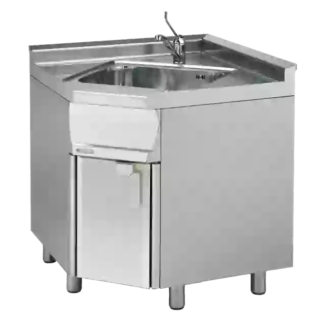 Rohový modul 1x dřez 50x40x20 