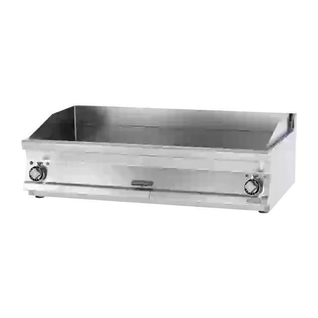 Grilovací deska 116x51 elektrická chromovaná hladká bez podestavby 400 V 