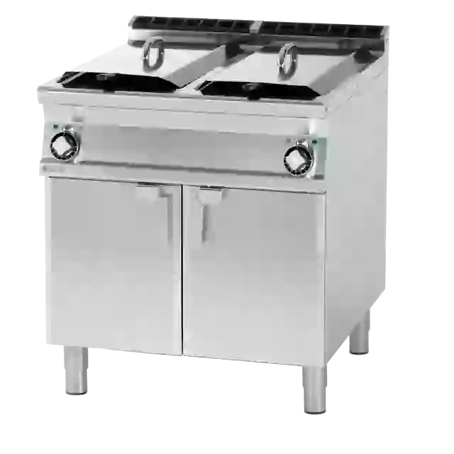 Fritéza elektrická dvojitá 0,92 kW/l, 18+18 l s podestavbou 400 V 