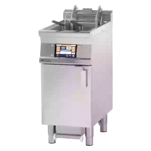 Fritéza elektrická 18 l automatická 7" displej, filtrace, zdvih 