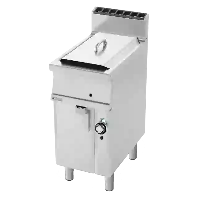 Fritéza plynová 0,75 kW/l, 18 l s podestavbou 