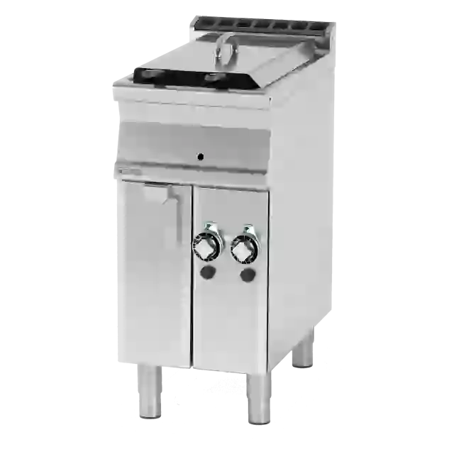 Fritéza plynová dvojitá 0,63 kW/l, 8+8 l s podestavbou 