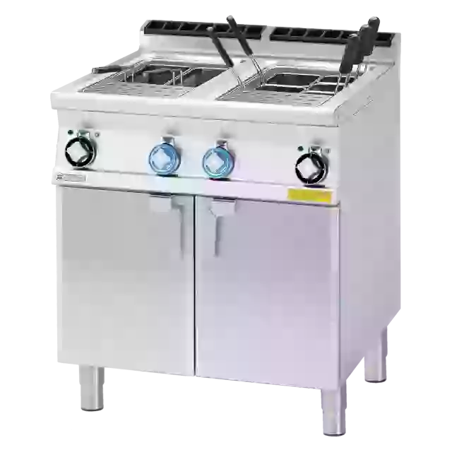 Vařič těstovin elektrický 25 + 25 l s podestavbou 400 V 