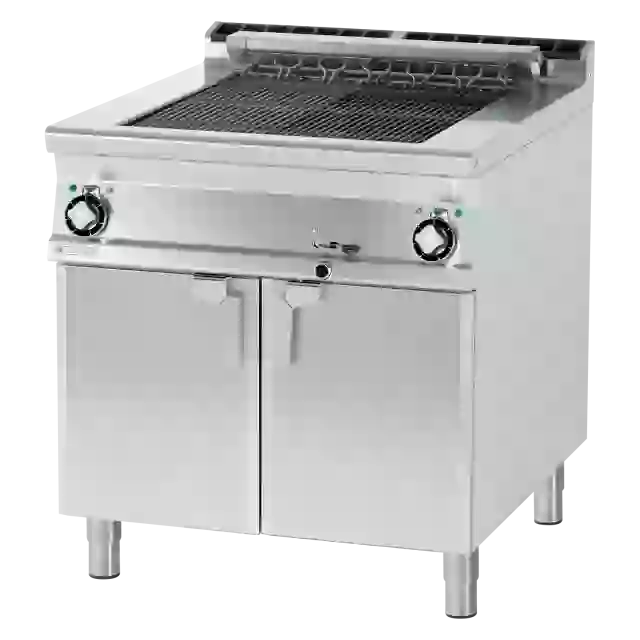 Vodní gril kontaktní elektrický dvojitý 2x 38x66 s podestavbou 400 V 