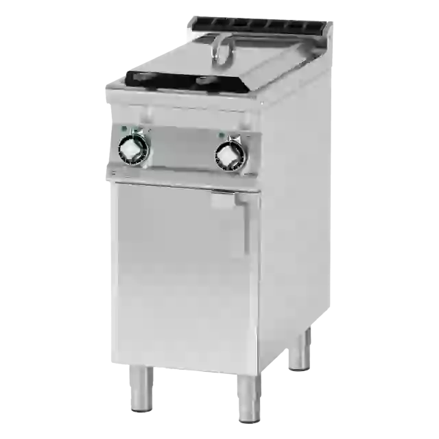 Fritéza elektrická dvojitá 0,75 kW/l, 8+8 l s podestavbou 400 V 