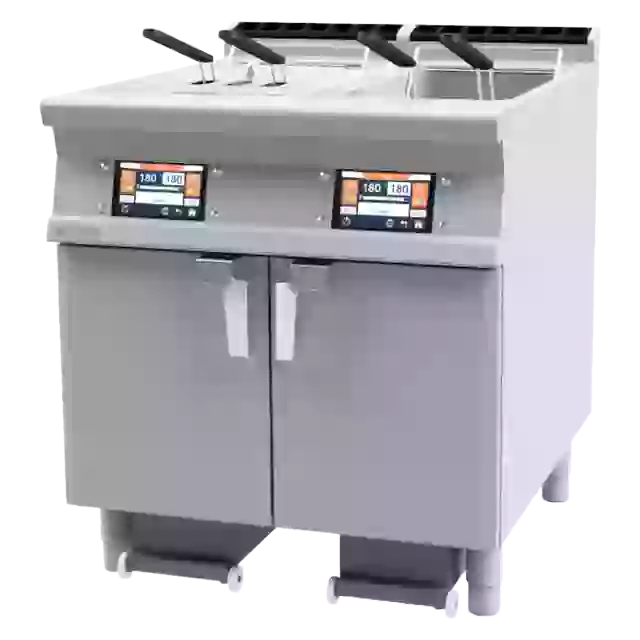 Fritéza elektrická 18+18 l automatická 7" displej 