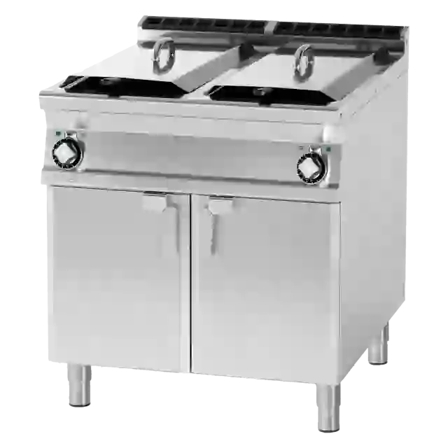 Fritéza plynová dvojitá 0,83 kW/l, 18+18 l s podestavbou 