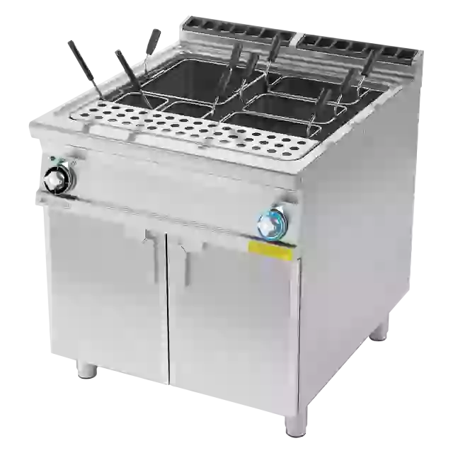 Vařič těstovin elektrický 40 + 40 l s podestavbou 400 V 