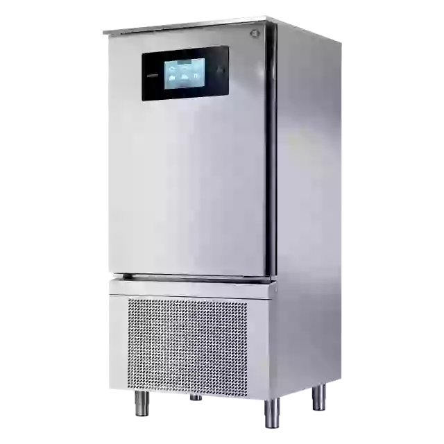 Šoker 10x GN 1/1 dotykový ovládací panel nerez 400 V 