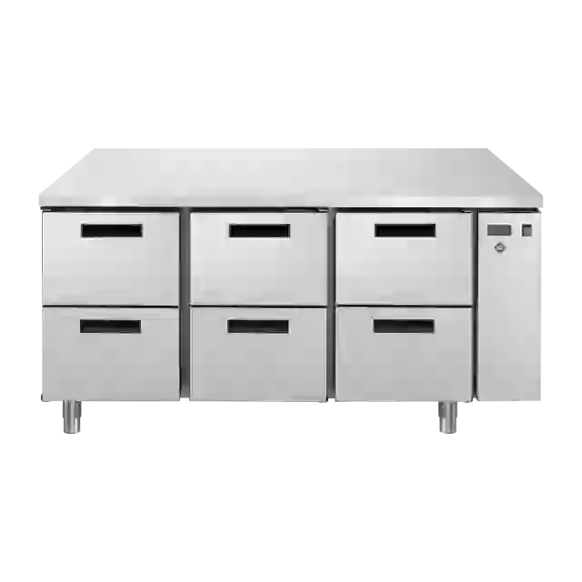 Podestavba mrazicí elektrická GN 1/1 deska KIT 3x2 zásuvky 