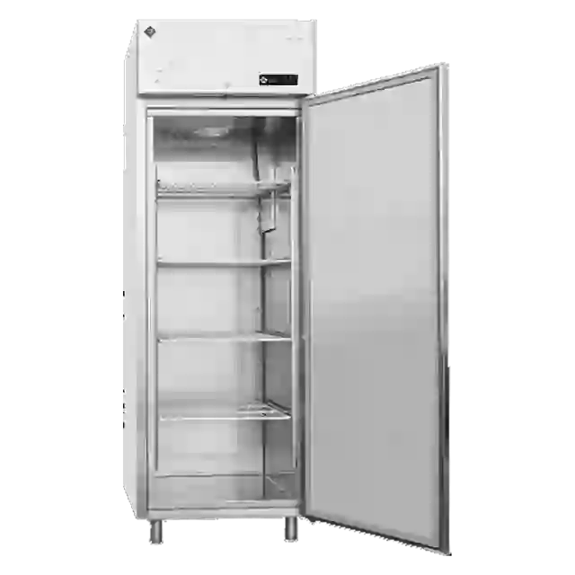Skříň mrazicí 700 l, GN 2/1, nerez 