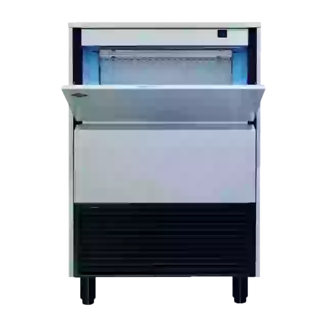 Výrobník ledu chlazený vzduchem kloboučkový led odpadové čerpadlo 22 g 75 kg/24h 