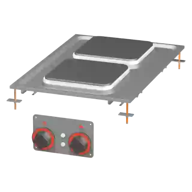 Sporák drop-in elektrická 2x drop-in plotýnka 400 V 