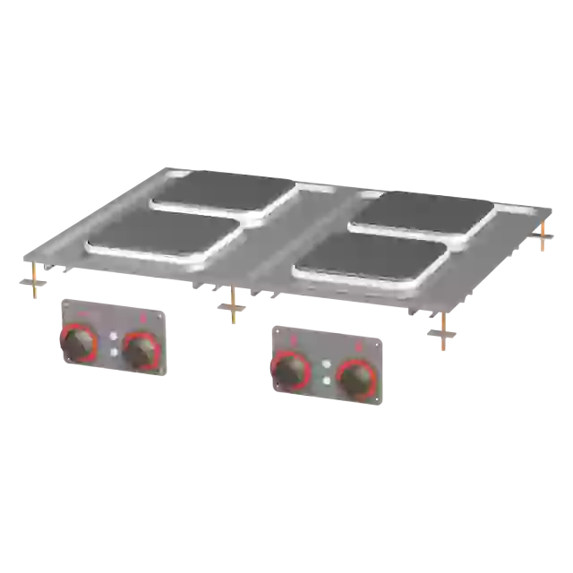 Sporák drop-in elektrická 4x drop-in plotýnka 400 V 