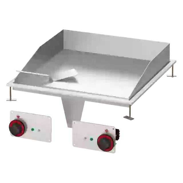 Grilovací deska 56x55 drop-in elektrická hladká 400 V 