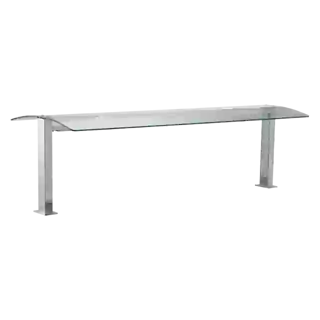 Nástavba GN 6-1/1 LED osvětlení, sklo oblé 