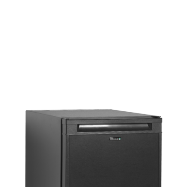 Minibar plné dveře, černé opláštění TEFCOLD TM 45 C