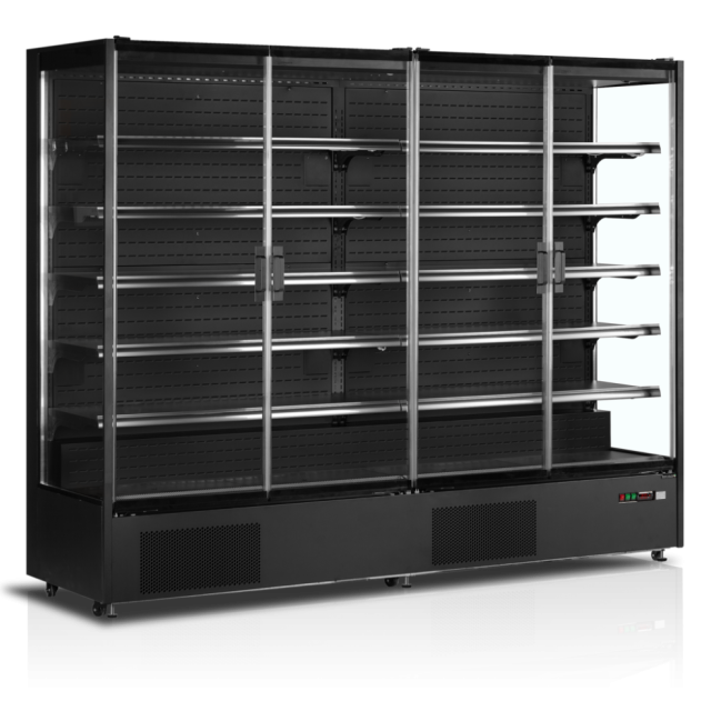 Chladicí vitrína přístěnná, kř. dveře TEFCOLD PC2500B