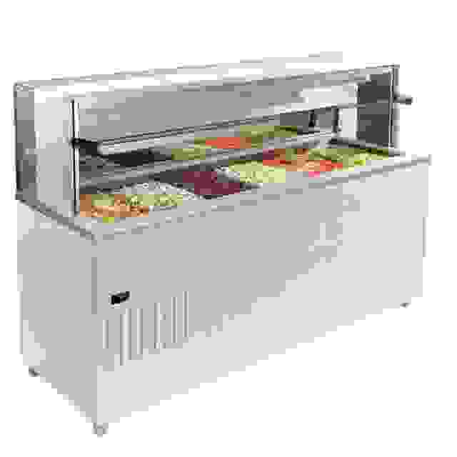 Vitrina bufetova vyhrivana DOGE Wall 1400 2PC