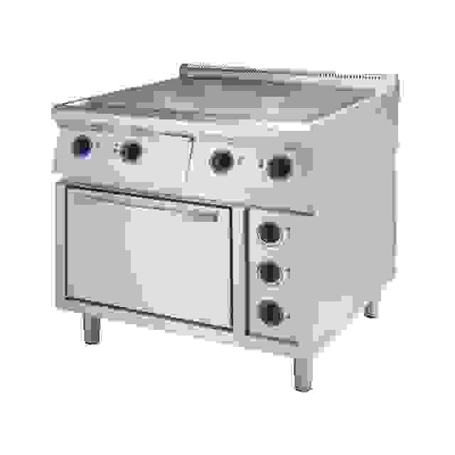 E-C-FSPD-4/900  Elektrický sporák - 4 tálový Varianta: EO - s troubou