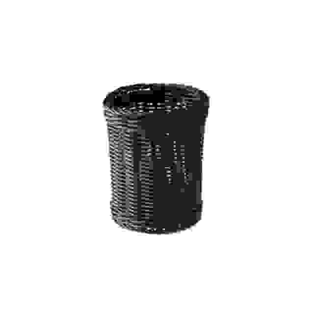 Košík na příbory 12 cm, černý