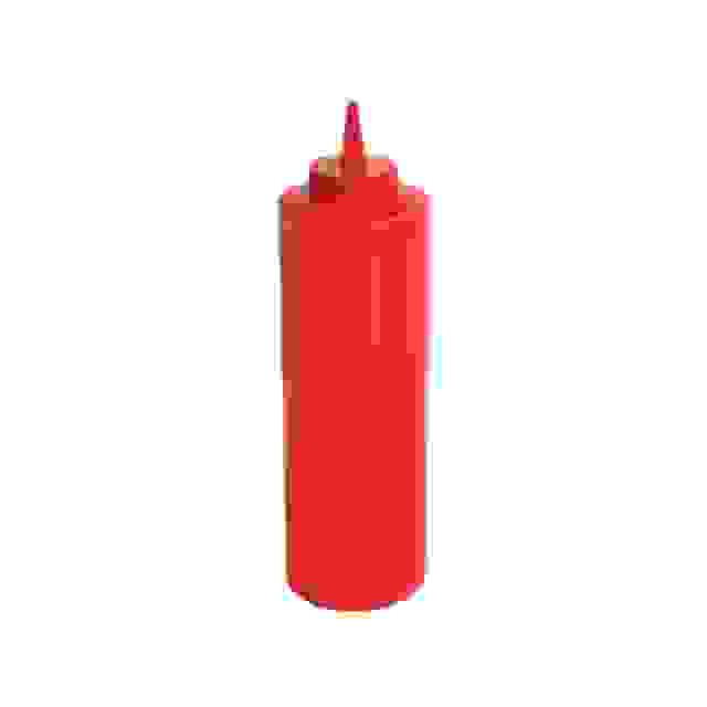 Dávkovač na omáčky 360 ml, červený