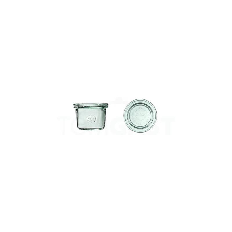 Sklenice WECK Mini Sturz 80 ml s víčkem 12 ks