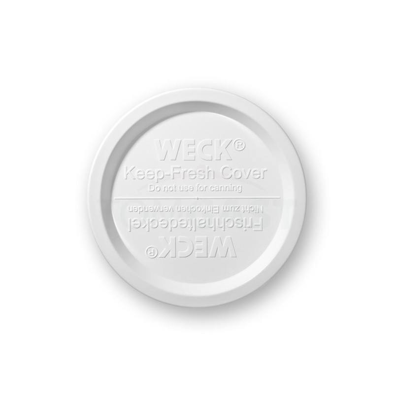 Víčko plastové Keep Fresh ke sklenicím WECK 120 mm, 5 ks