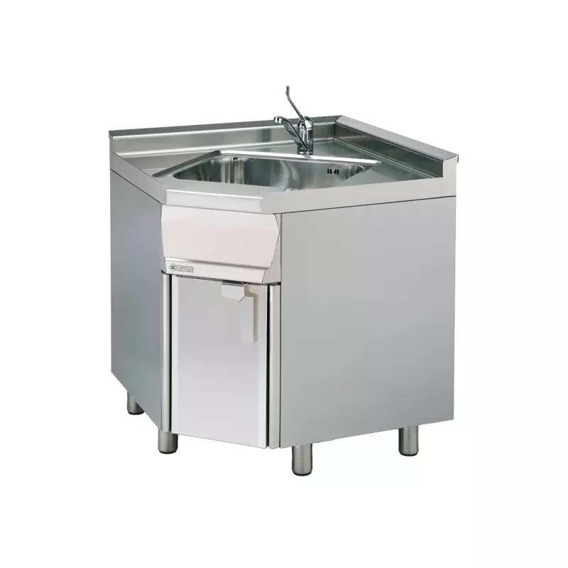 Rohový modul 1x dřez 50x40x20 
