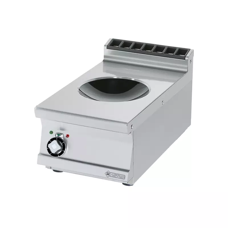 Sporák indukční wok elektrický 1x plotýnka bez podestavby 400 V 