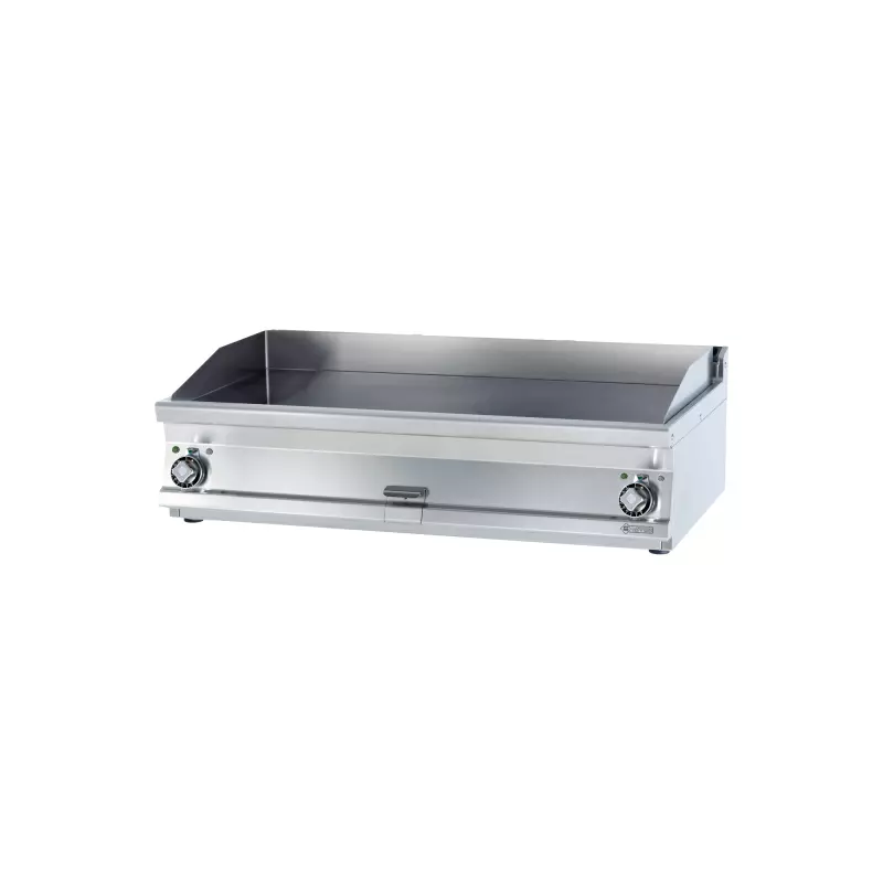 Grilovací deska 116x51 elektrická chromovaná hladká bez podestavby 400 V 