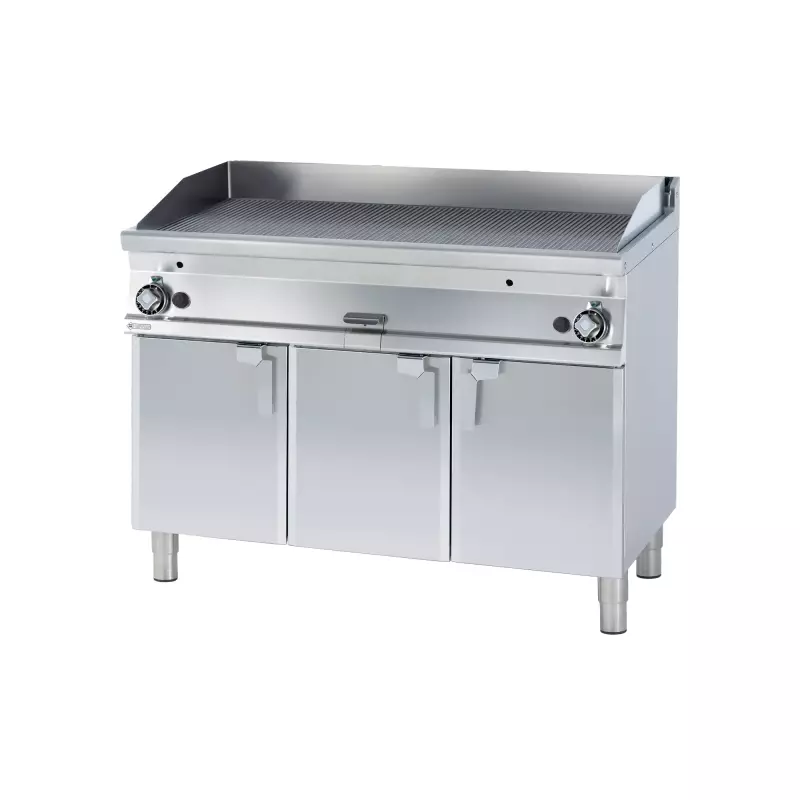 Grilovací deska 116x51 plynová rýhovaná s podestavbou 